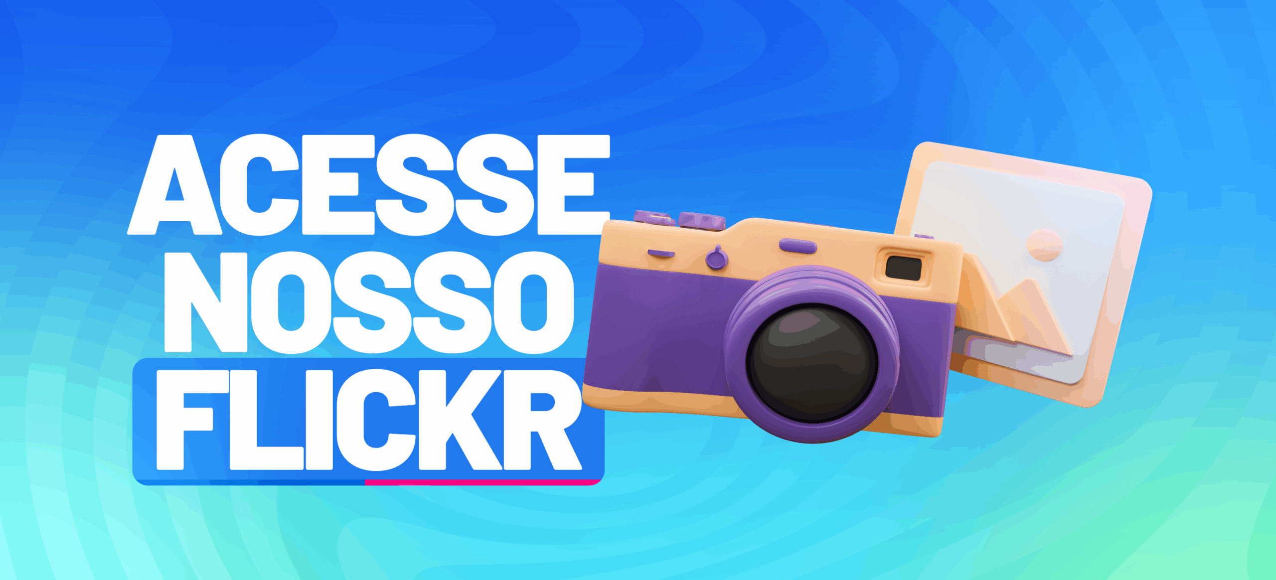 Colegio Rosário Banner - Acesse Nosso Flickr