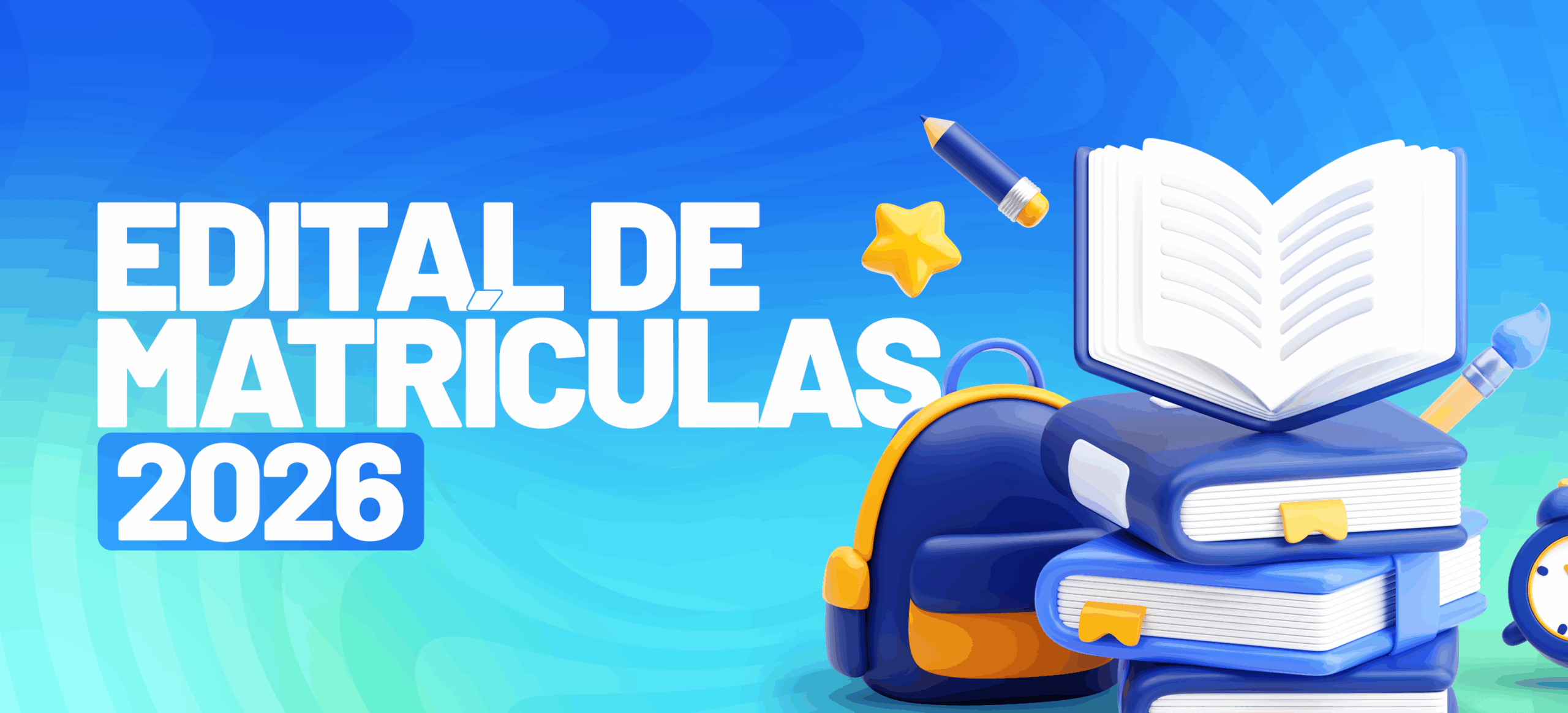 Colegio Rosário Banner - Edital de Matrículas 2026
